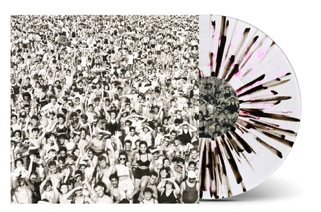 George Michael - Listen Without Prejudice - Black & Pink Splatter LP Vinyl Record