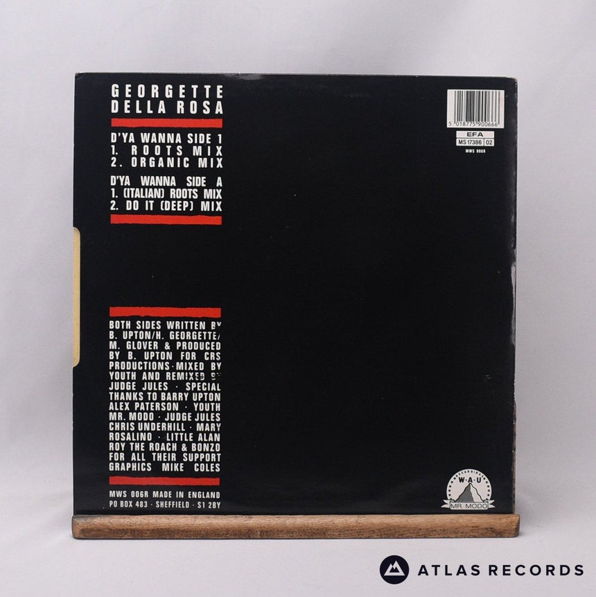 Georgette Della Rosa - D'ya Wanna - 12" Vinyl Record - VG+/EX