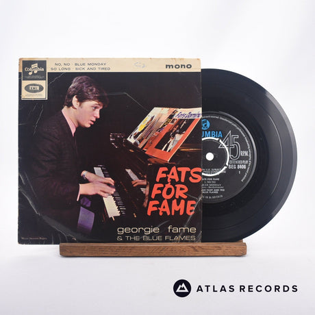 Georgie Fame & The Blue Flames Fats For Fame 7" Vinyl Record - Front Cover & Record