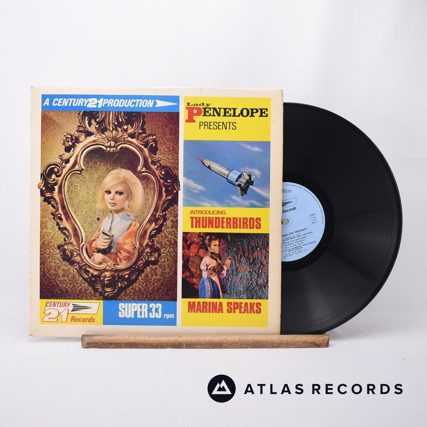 Gerry Anderson - Lady Penelope Presents - Mono A-1 B-1 LP Vinyl Record - VG+/VG+