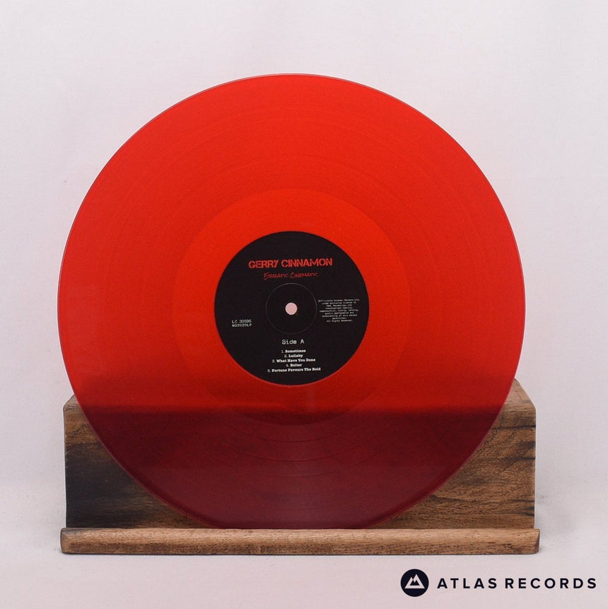 Gerry Cinnamon - Erratic Cinematic - Red Limited Edition LP Vinyl Record - EX/NM