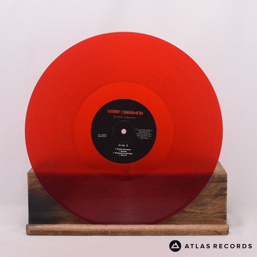Gerry Cinnamon - Erratic Cinematic - Red Limited Edition LP Vinyl Record - EX/NM