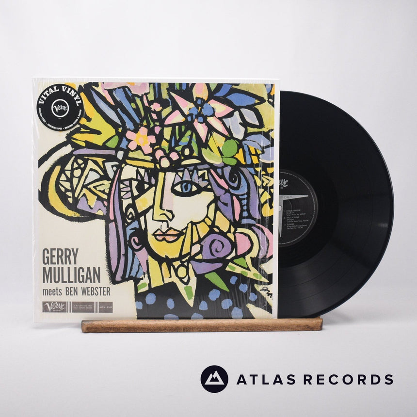 Gerry Mulligan Gerry Mulligan Meets Ben Webster LP Vinyl Record - Front Cover & Record
