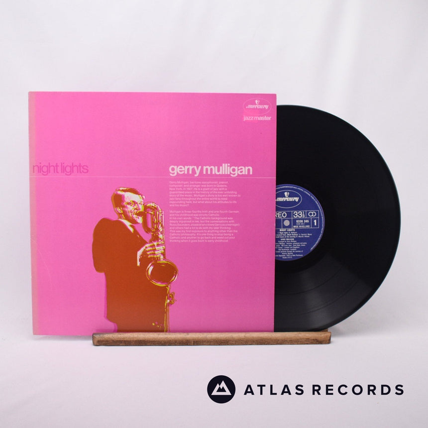 Gerry Mulligan Night Lights LP Vinyl Record - Front Cover & Record