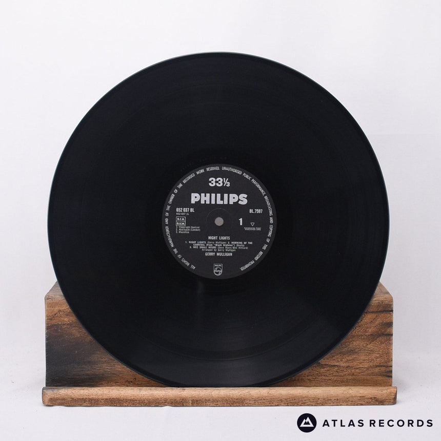 Gerry Mulligan - Night Lights - 1L 2L LP Vinyl Record - VG+/VG+