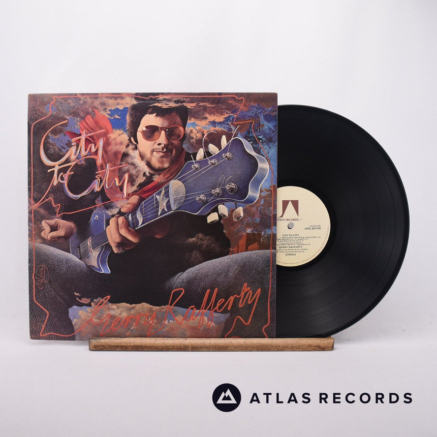 Gerry Rafferty City To City LP Vinyl Record - Front Cover & Record