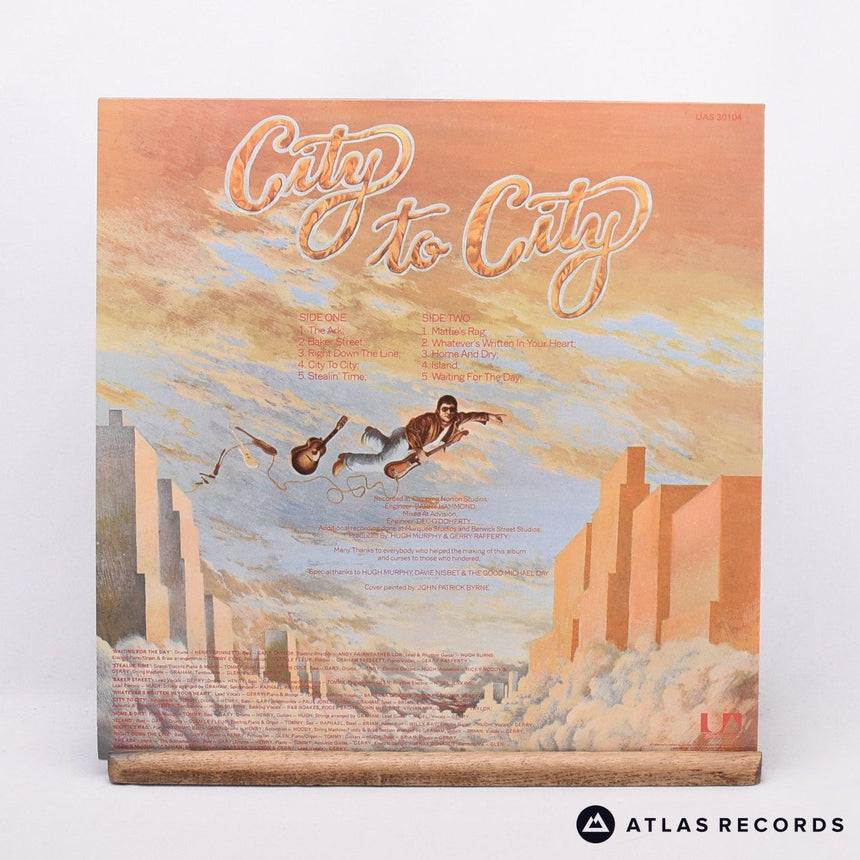 Gerry Rafferty - City To City - A-4U B-4U LP Vinyl Record - EX/NM