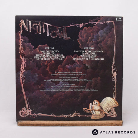 Gerry Rafferty - Night Owl - Bilbo LP Vinyl Record - EX/EX