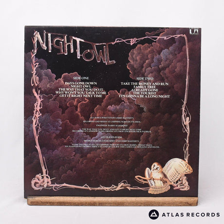 Gerry Rafferty - Night Owl - Bilbo LP Vinyl Record - EX/EX
