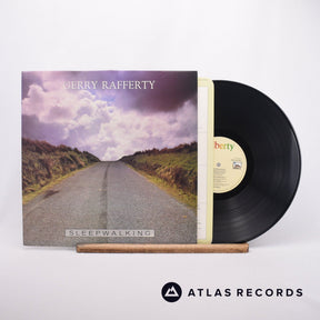 Gerry Rafferty Sleepwalking LP Vinyl Record - Front Cover & Record