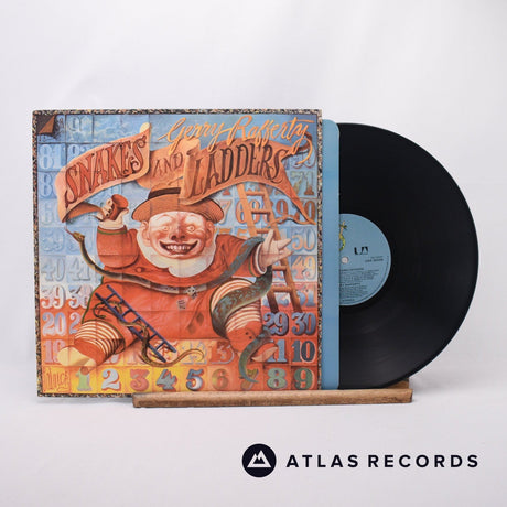 Gerry Rafferty Snakes And Ladders LP Vinyl Record - Front Cover & Record