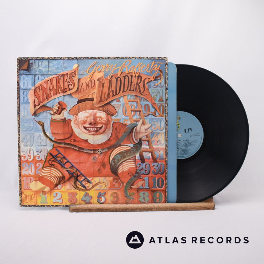 Gerry Rafferty Snakes And Ladders LP Vinyl Record - Front Cover & Record
