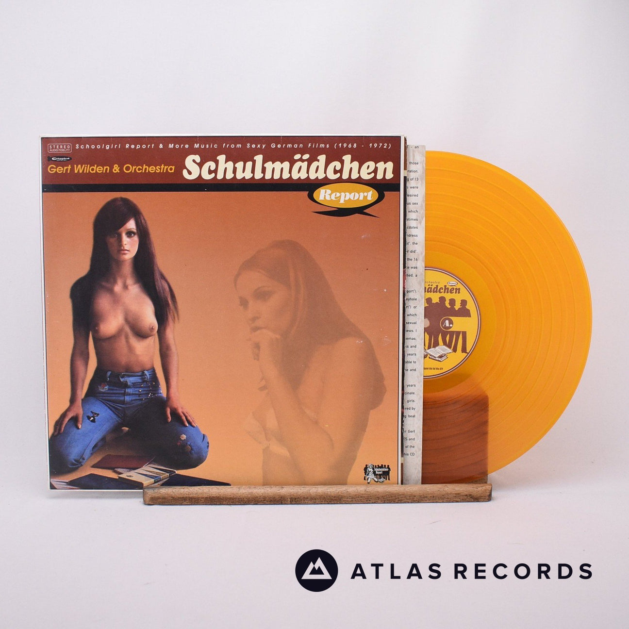 Gert Wilden & Orchestra Schulmädchen Report LP Vinyl Record - Front Cover & Record