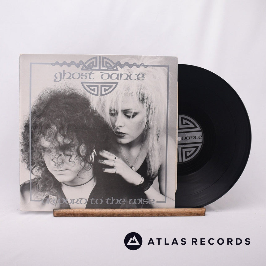 Ghost Dance A Word To The Wise 12" Vinyl Record - Front Cover & Record