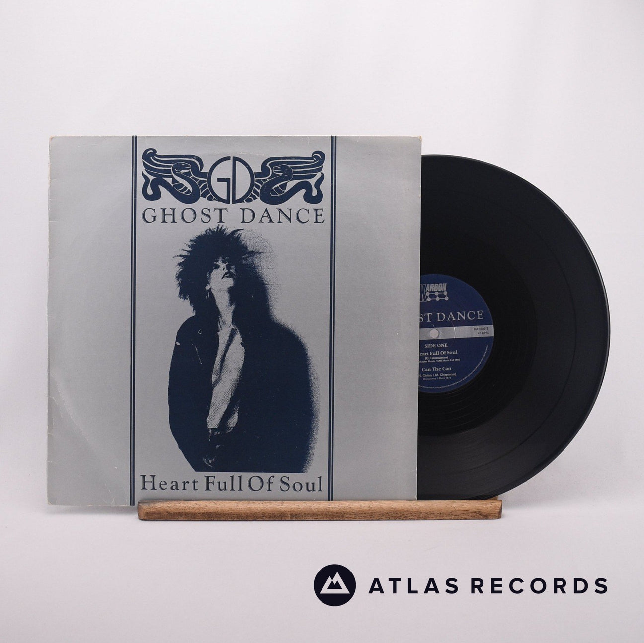 Ghost Dance Heart Full Of Soul 12" Vinyl Record - Front Cover & Record