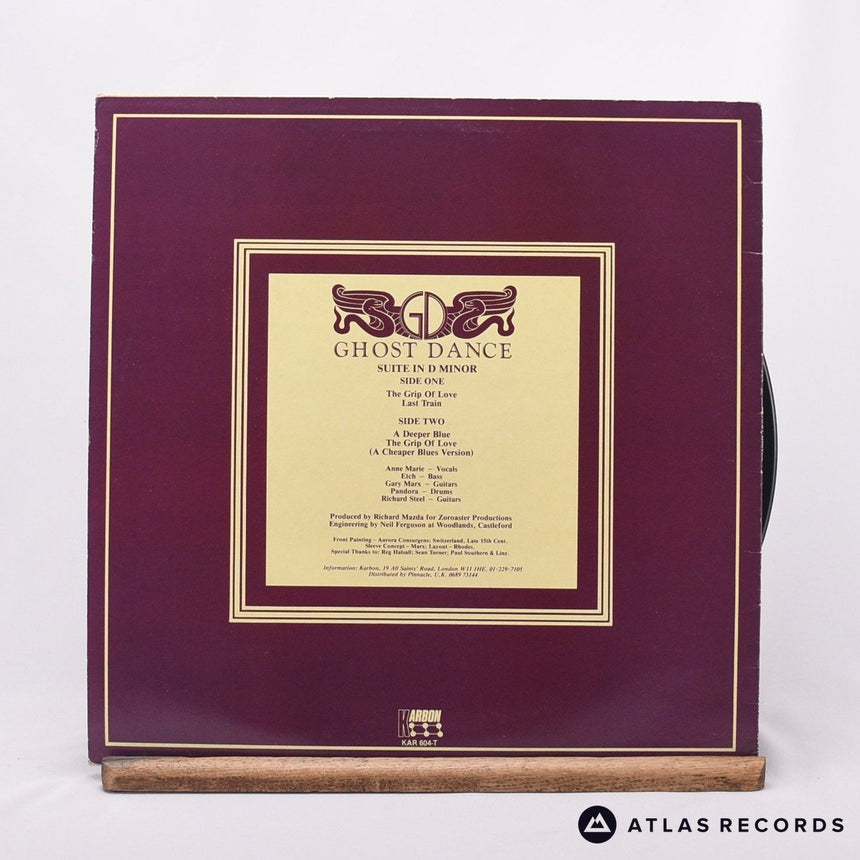 Ghost Dance - The Grip Of Love - Damont Townhouse 12" Vinyl Record - VG+/EX