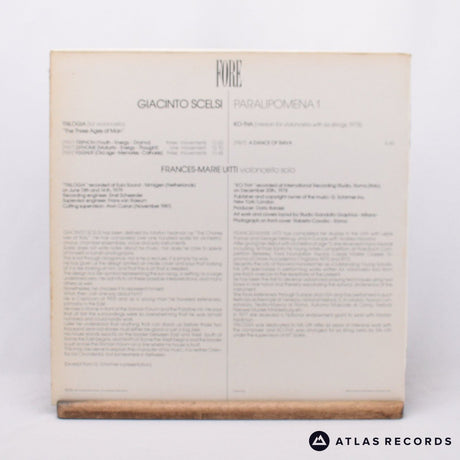 Giacinto Scelsi - Paralipomena 1 - Trilogia - Ko-Tha - LP Vinyl Record - EX/VG+