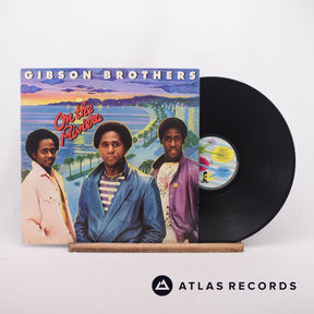 Gibson Brothers On The Riviera LP Vinyl Record - Front Cover & Record
