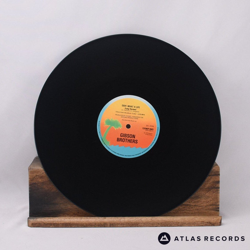 Gibson Brothers - Ooh! What A Life... - 12" Vinyl Record - VG+/EX
