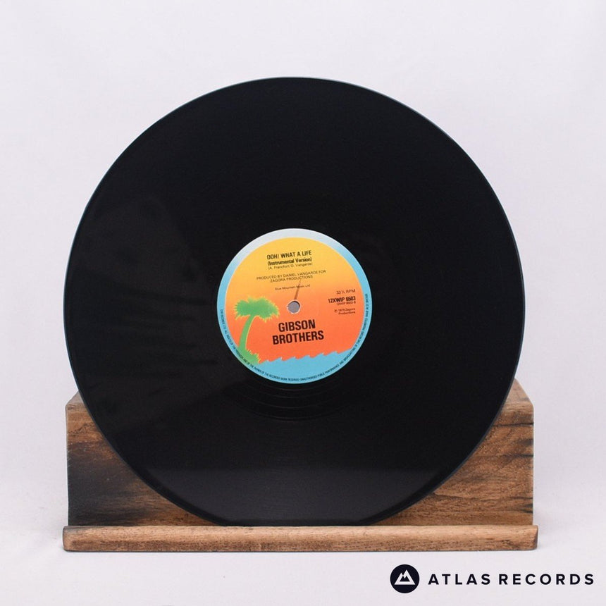 Gibson Brothers - Ooh! What A Life... - 12" Vinyl Record - VG+/EX