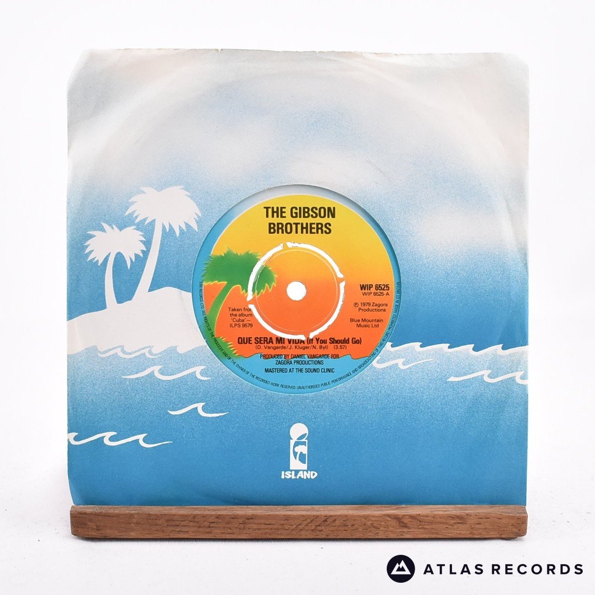 Gibson Brothers Que Sera Mi Vida 7" Vinyl Record - In Sleeve