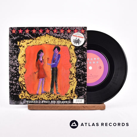 Gigolo Aunts Where I Find My Heaven 7" Vinyl Record - Front Cover & Record