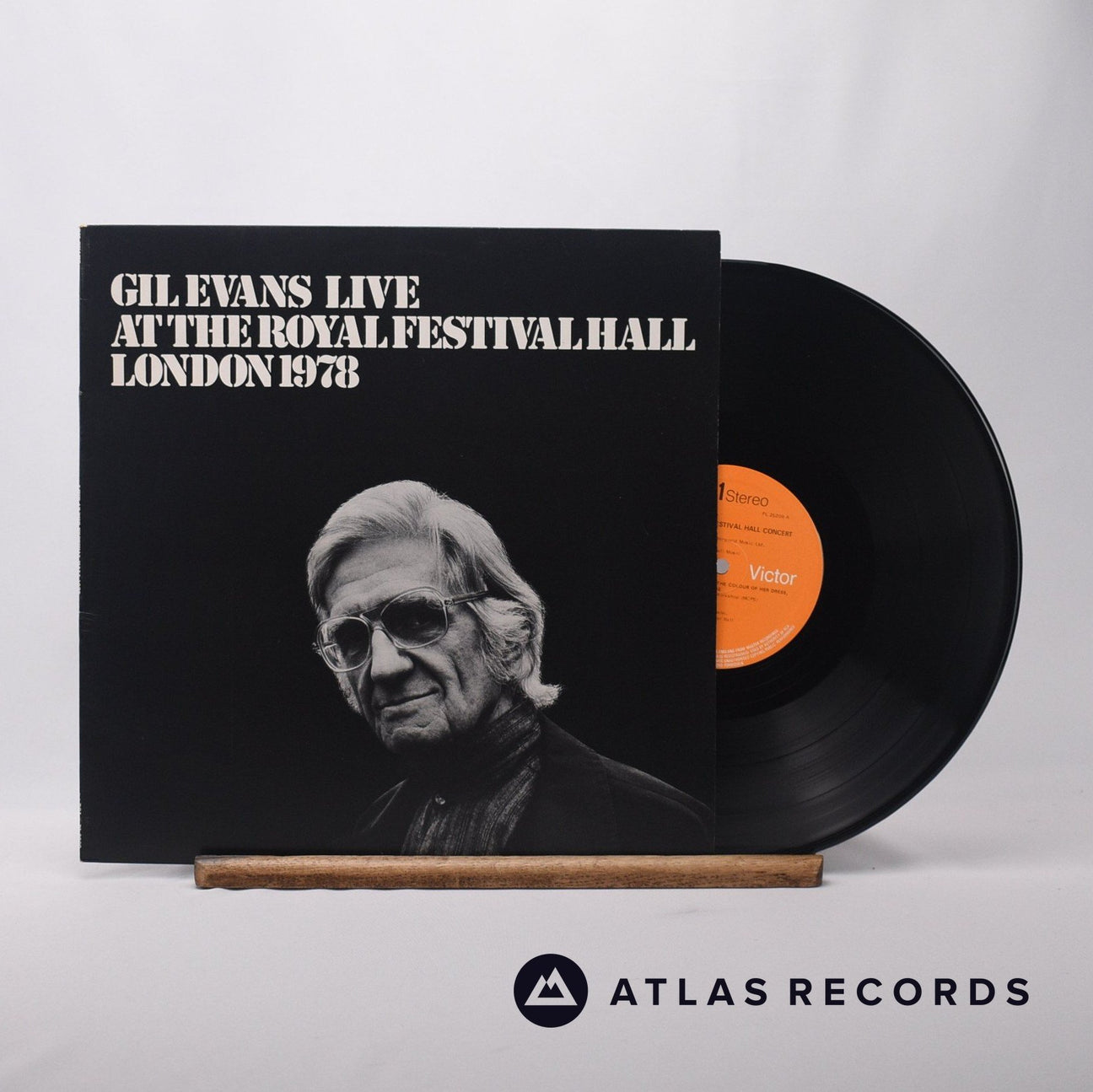Gil Evans Gil Evans Live At The Royal Festival Hall London 1978 LP Vinyl Record - Front Cover & Record