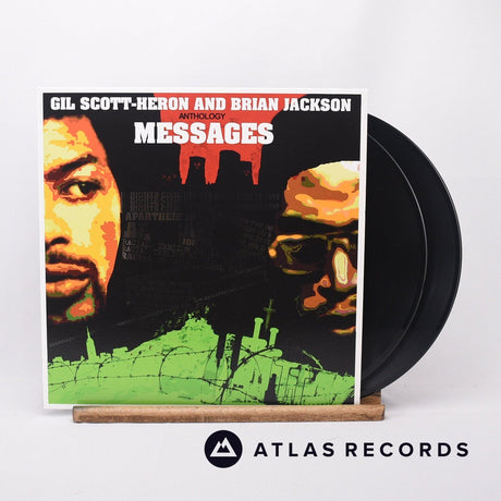 Gil Scott-Heron & Brian Jackson Anthology. Messages 2 x LP Vinyl Record - Front Cover & Record