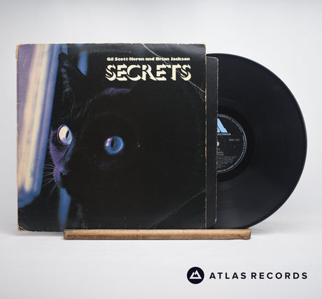 Gil Scott-Heron & Brian Jackson Secrets LP Vinyl Record - Front Cover & Record