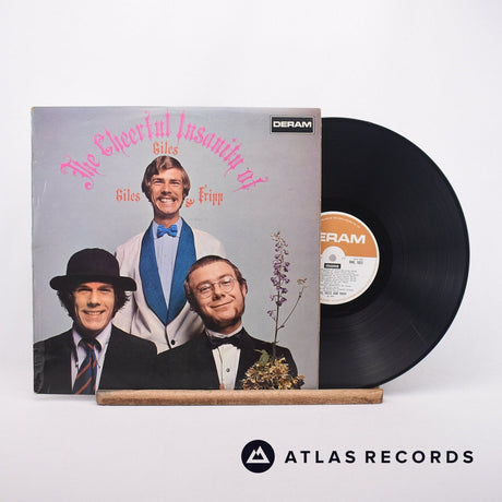 Giles, Giles And Fripp The Cheerful Insanity Of Giles, Giles And Fripp LP Vinyl Record - Front Cover & Record