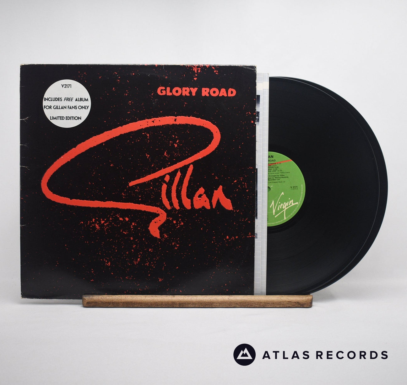 Gillan Glory Road 2 x LP Vinyl Record - Front Cover & Record