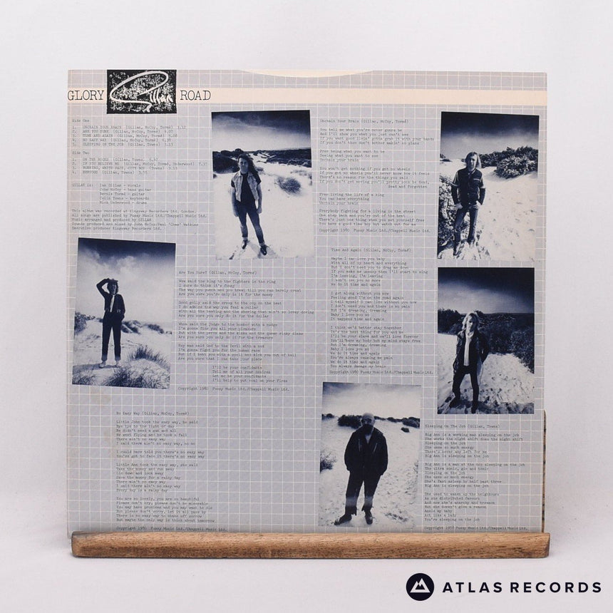 Gillan - Glory Road - Embossed Sleeve Porky LP Vinyl Record - VG+/EX