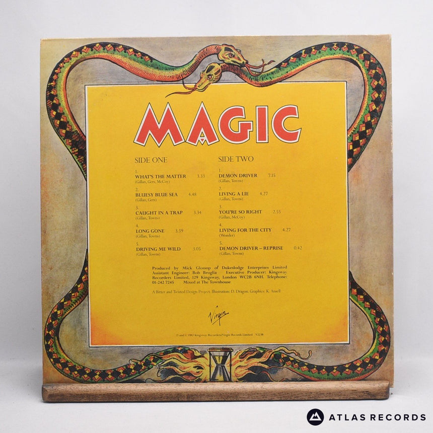 Gillan - Magic - Gatefold LP Vinyl Record - VG+/VG+