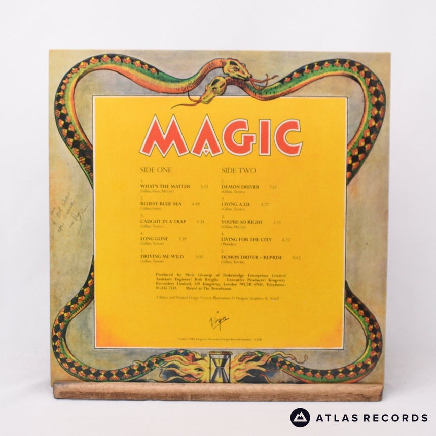 Gillan - Magic - Gatefold LP Vinyl Record - EX/EX
