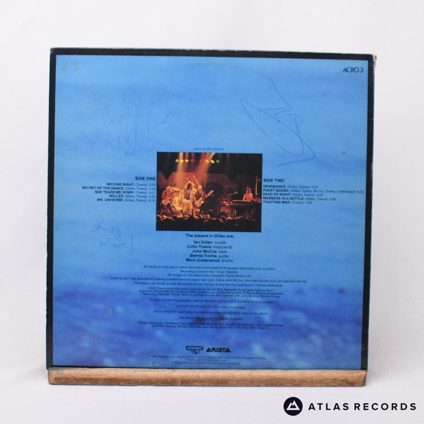 Gillan - Mr. Universe - Porky Signed LP Vinyl Record - VG+/VG+