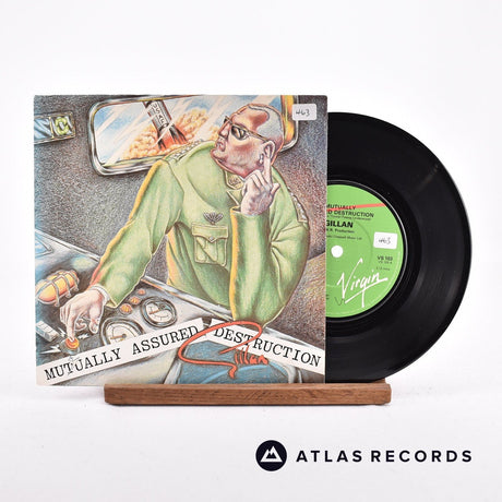 Gillan Mutually Assured Destruction 7" Vinyl Record - Front Cover & Record