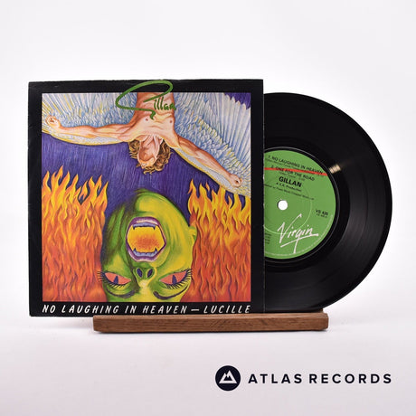 Gillan No Laughing In Heaven 7" Vinyl Record - Front Cover & Record