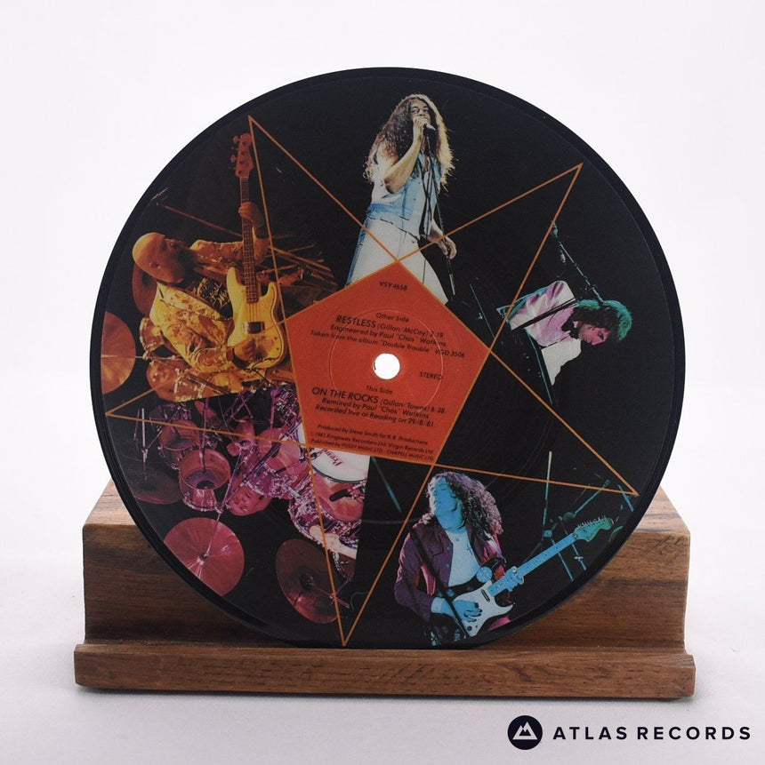 Gillan - Restless - Picture Disc 7" Vinyl Record - EX/EX