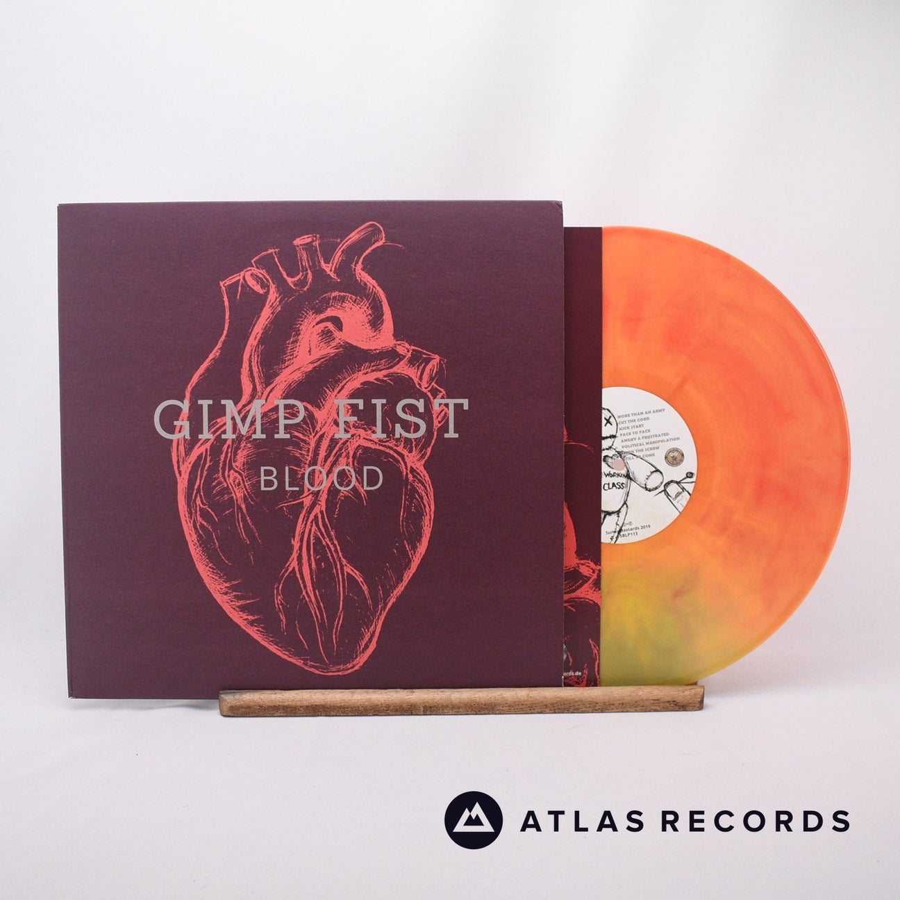 Gimp Fist Blood LP Vinyl Record - Front Cover & Record