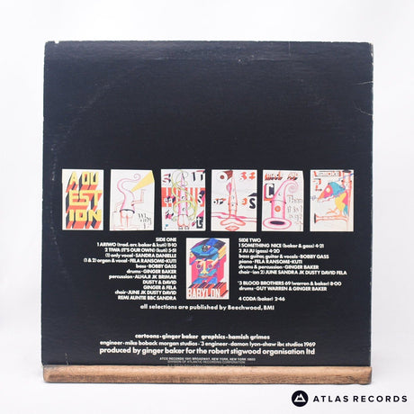 Ginger Baker - Stratavarious - LP Vinyl Record - VG+/EX