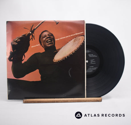 Ginger Johnson & His African Messengers African Party LP Vinyl Record - Front Cover & Record