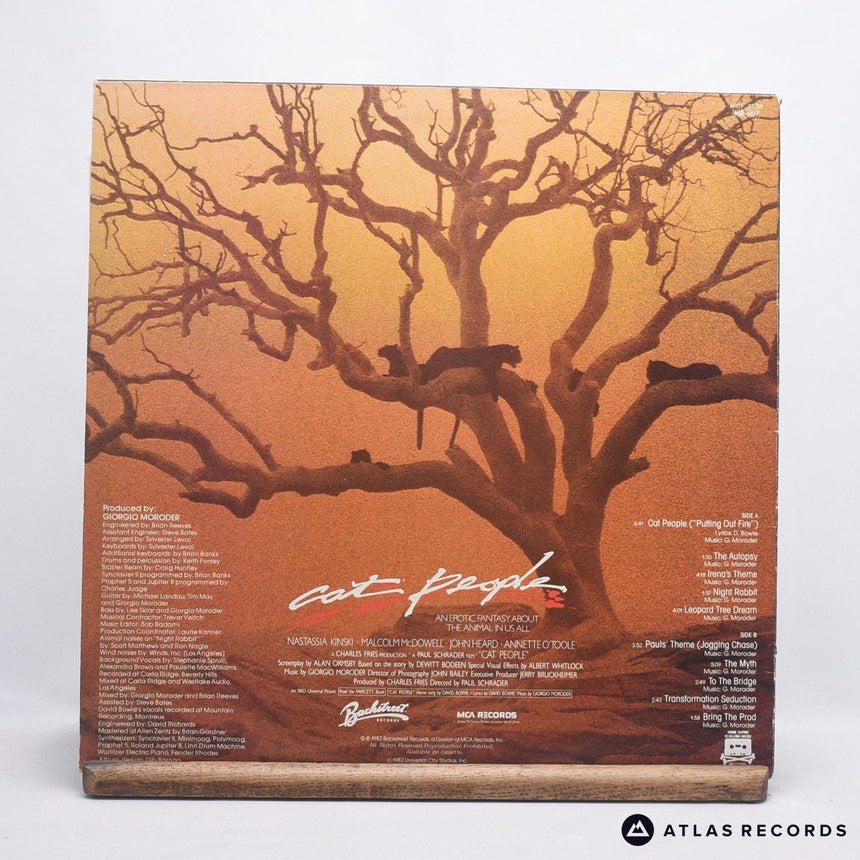 Giorgio Moroder - Cat People (Original Soundtrack) - LP Vinyl Record - VG+/VG+