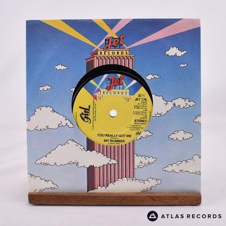 Girl - Hollywood Tease - Poster Sleeve 7" Vinyl Record - VG+/EX