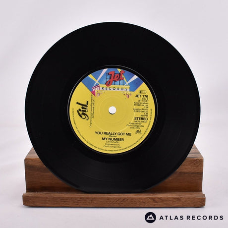 Girl - Hollywood Tease - Poster Sleeve 7" Vinyl Record - VG+/EX