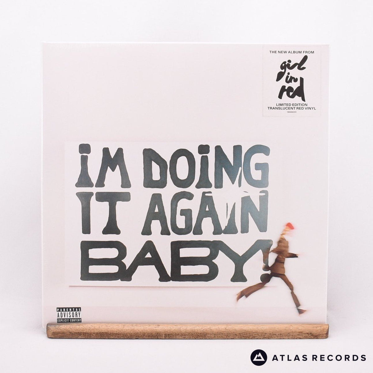 Girl In Red I'm Doing It Again Baby! LP Vinyl Record - Front Cover & Record
