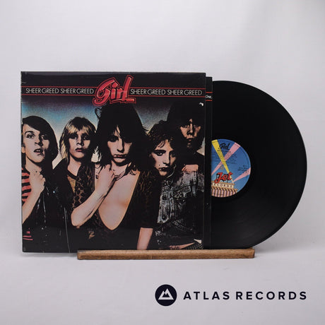 Girl Sheer Greed LP Vinyl Record - Front Cover & Record