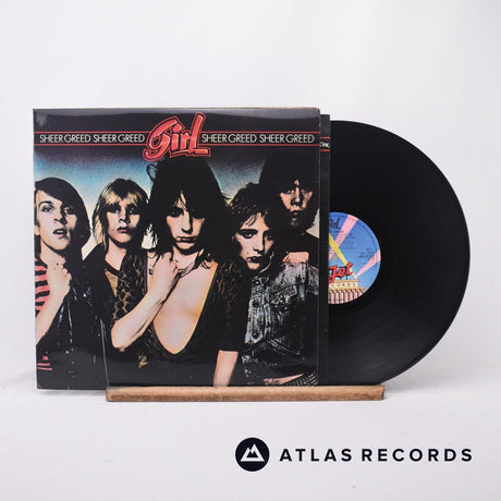 Girl Sheer Greed LP Vinyl Record - Front Cover & Record