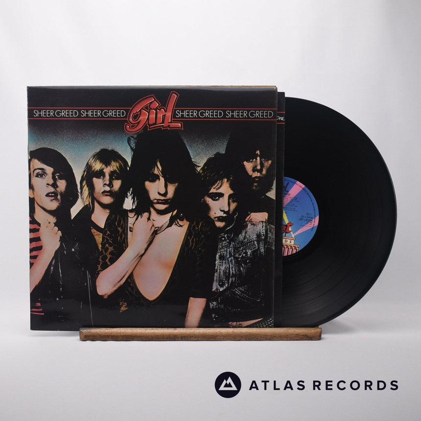 Girl Sheer Greed LP Vinyl Record - Front Cover & Record