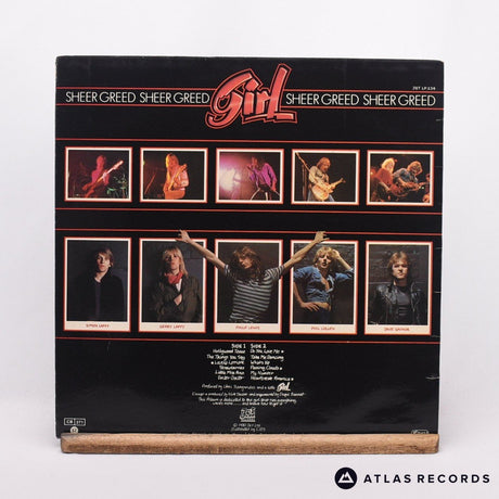 Girl - Sheer Greed - LP Vinyl Record - VG+/VG+