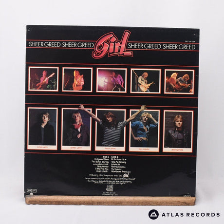 Girl - Sheer Greed - LP Vinyl Record - VG+/EX